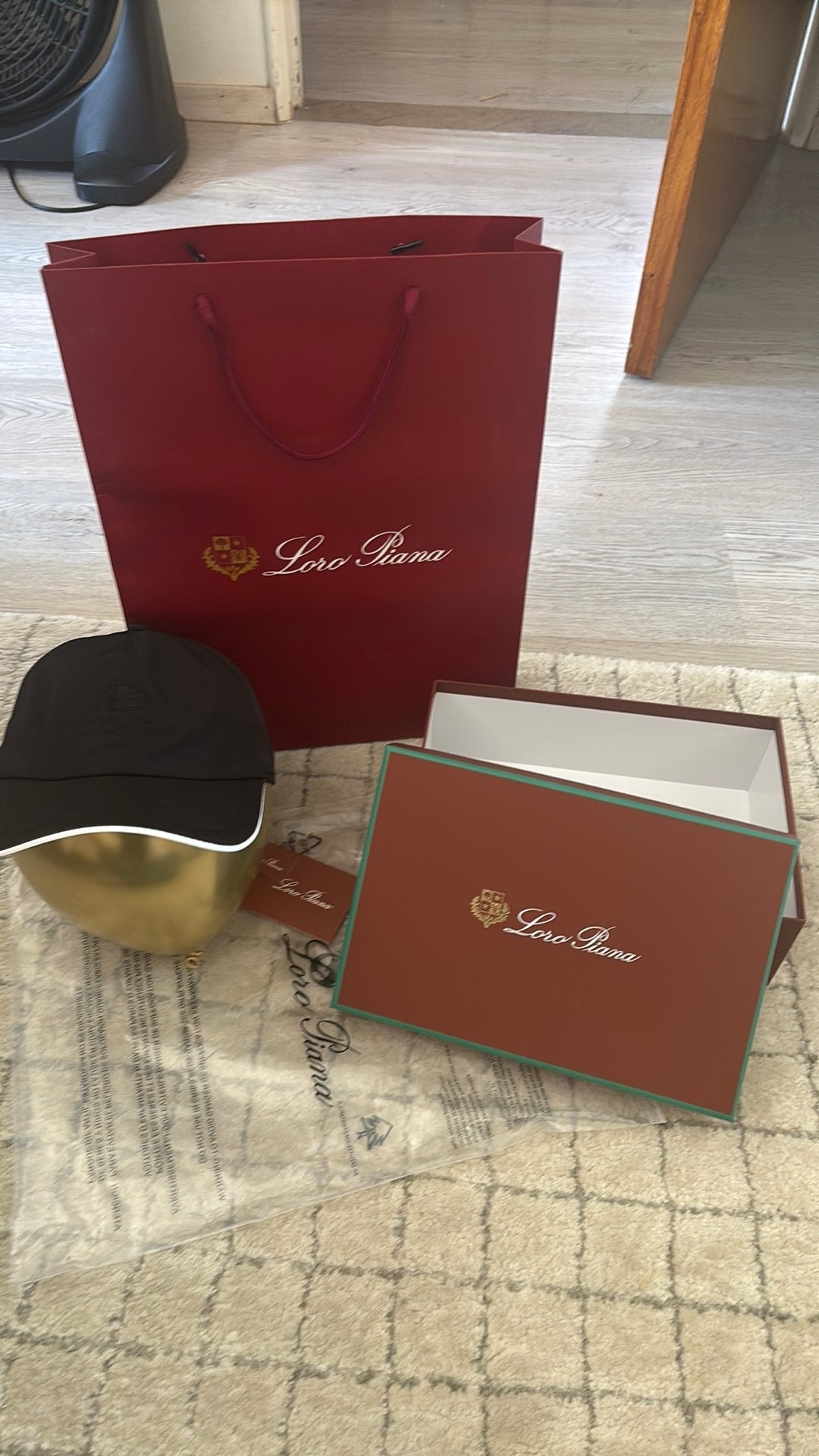 Loro piana pet, Kleding | Heren, Hoeden en Petten, Ophalen, Zo goed als nieuw, One size fits all, Pet