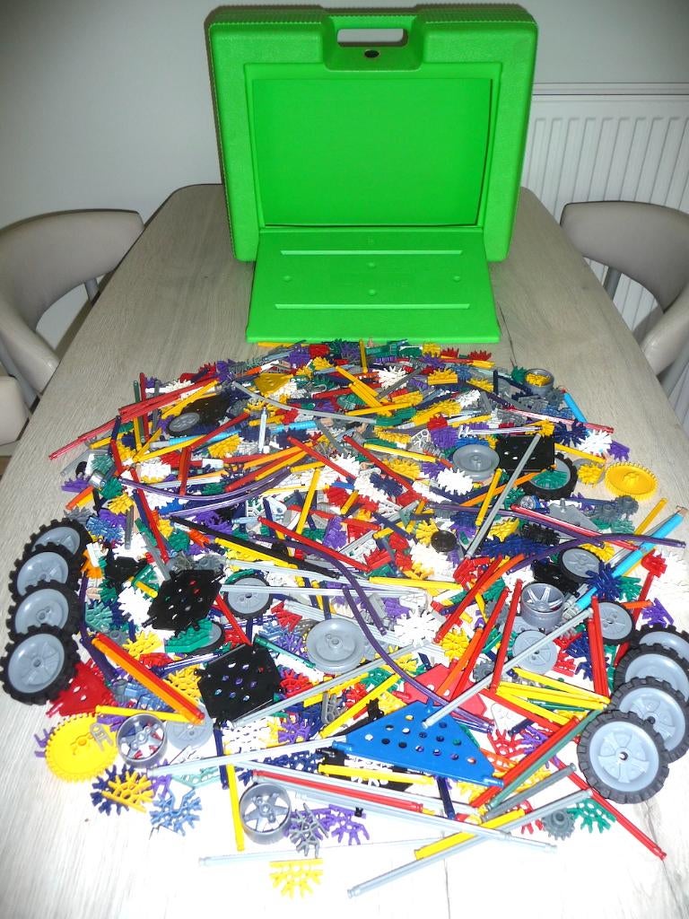 Très grandes valises K'NEX pleines de pièces (3 pièces), Enlèvement ou Envoi, Comme neuf, K'nex
