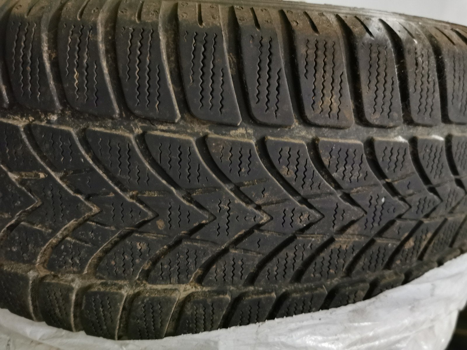 pneus d'hiver sur jante audi a3, Enlèvement, Utilisé, Pneu(s)