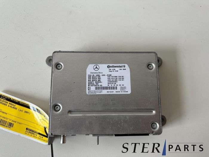 Module téléphone d'un Mercedes S-Klasse, Autos : Pièces & Accessoires, Électronique & Câbles, Mercedes-Benz, Utilisé, 3 mois de garantie