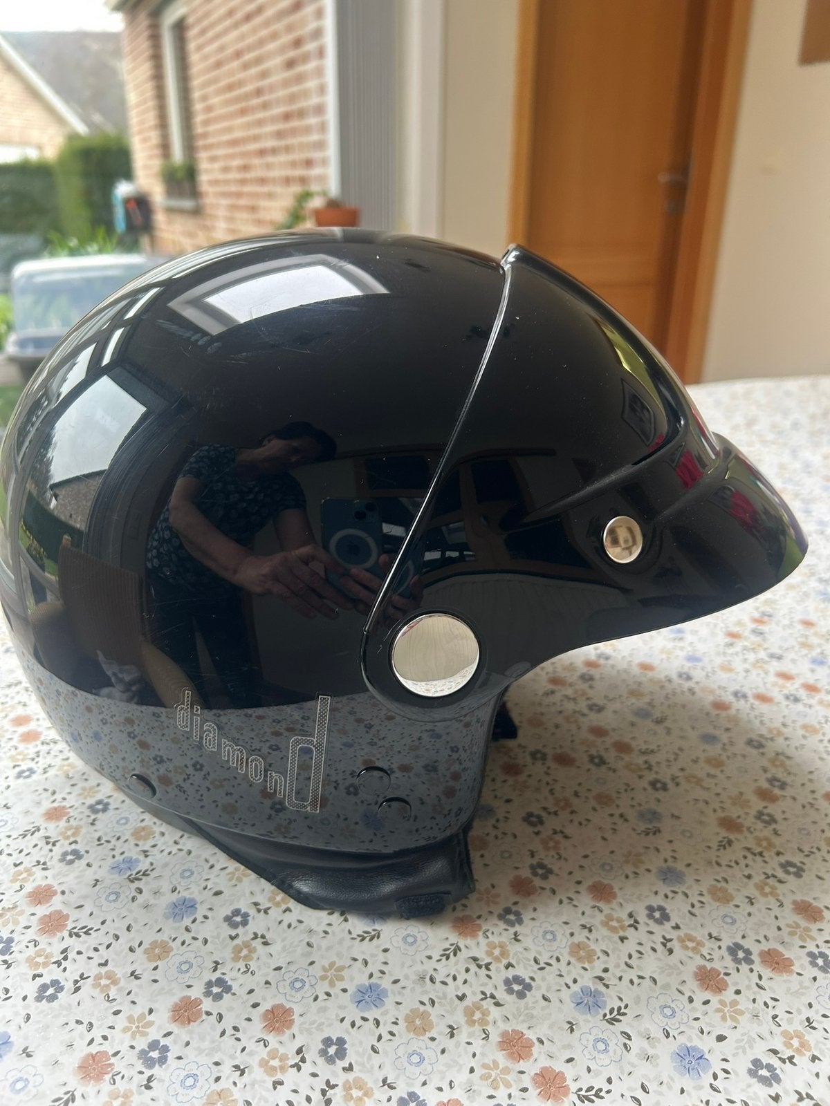 Zwarte helm van het merk NOLAN xl/62, Fietsen en Brommers, Ophalen, Zo goed als nieuw, Extra large of groter