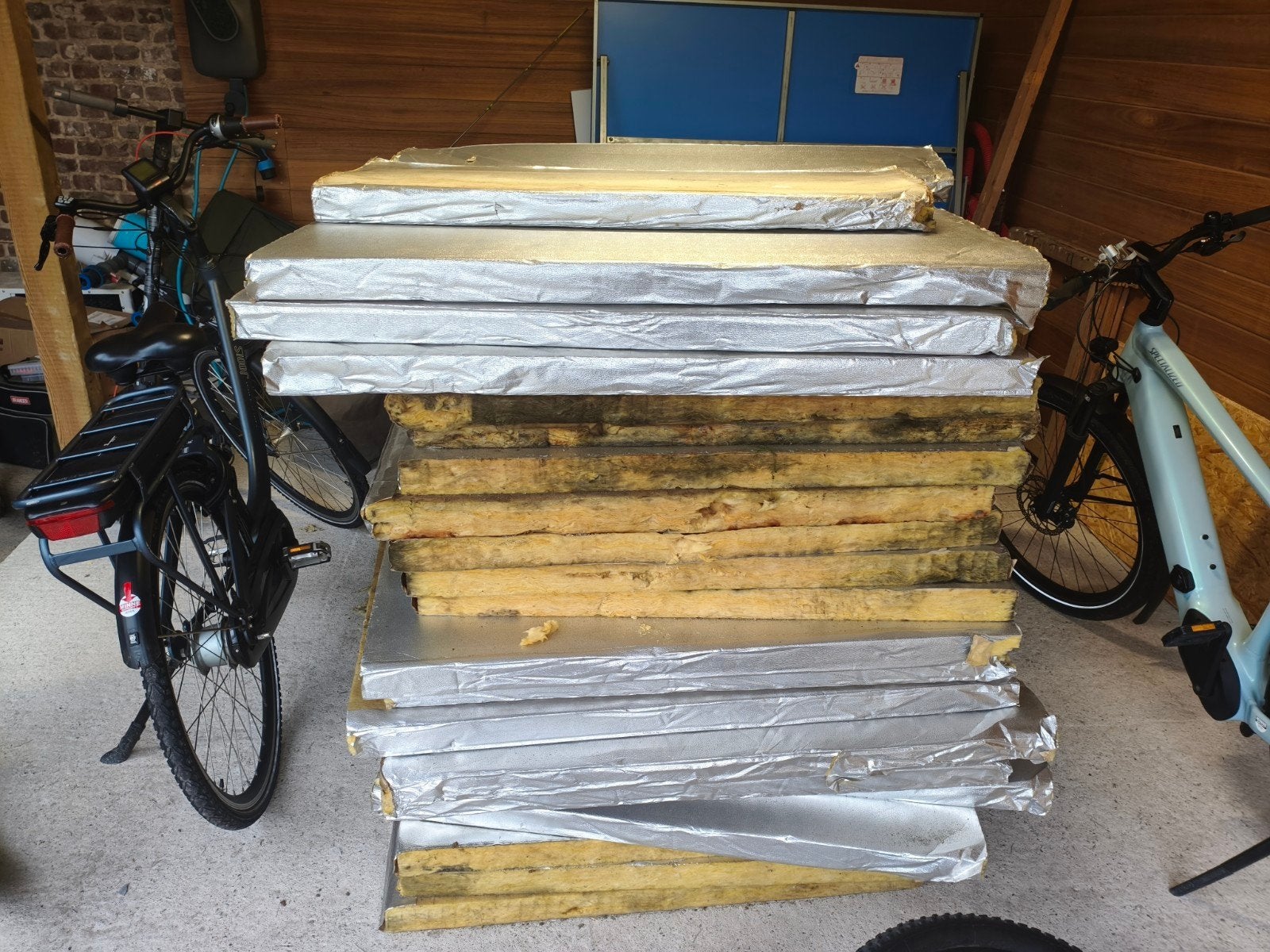 20 platen isolatie met dampscherm, Doe-het-zelf en Bouw, Ophalen