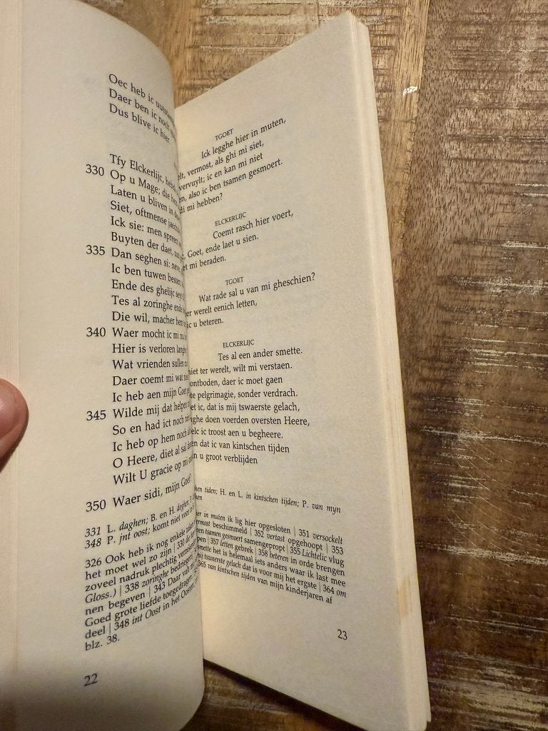 Den Spyeghel der salicheyt van Elckerlijc - klassieke galeri, Boeken, Ophalen of Verzenden, Gelezen, België