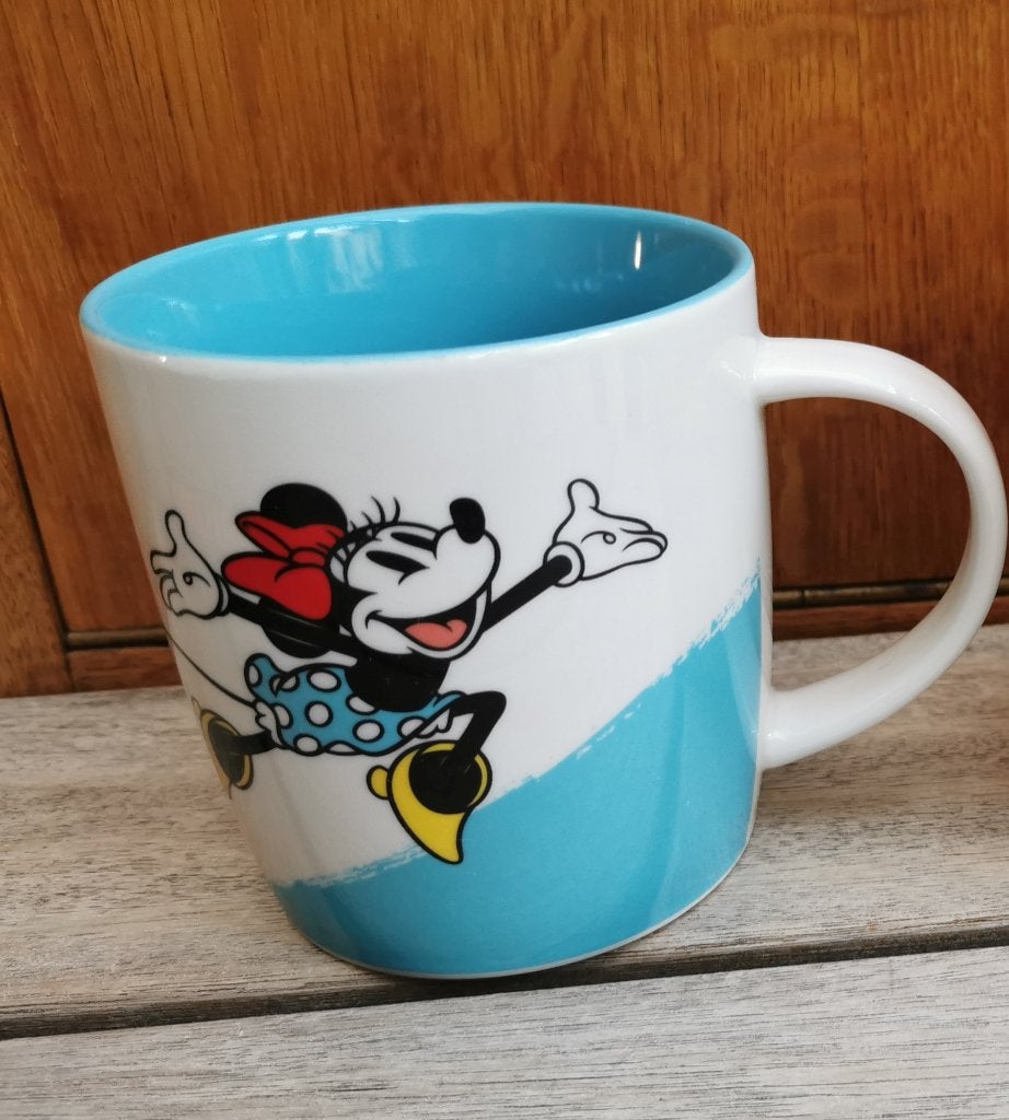 Mok kop Aldi Disney Mickey & friends - Minnie. Nieuwstaat., Maison & Meubles, Enlèvement ou Envoi, Neuf, Porcelaine, Mug
