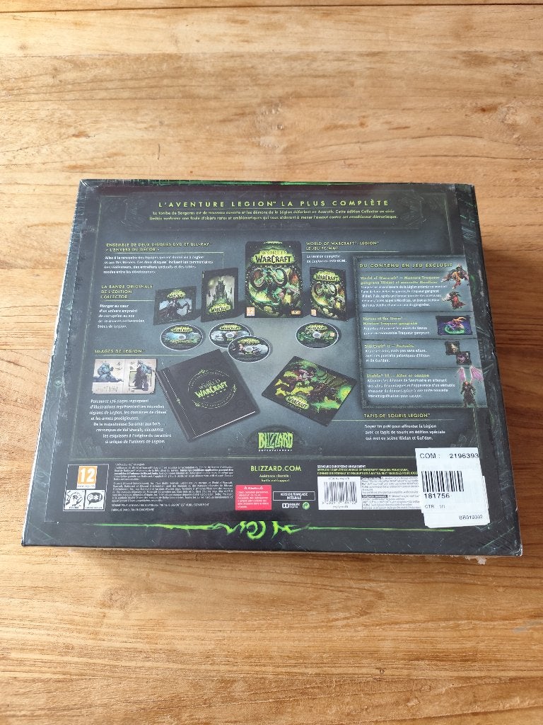 World of Warcraft WOW Legion Collector Edition in cellofaan, Games en Spelcomputers, 1 speler, Nieuw, Ophalen of Verzenden, Eén computer