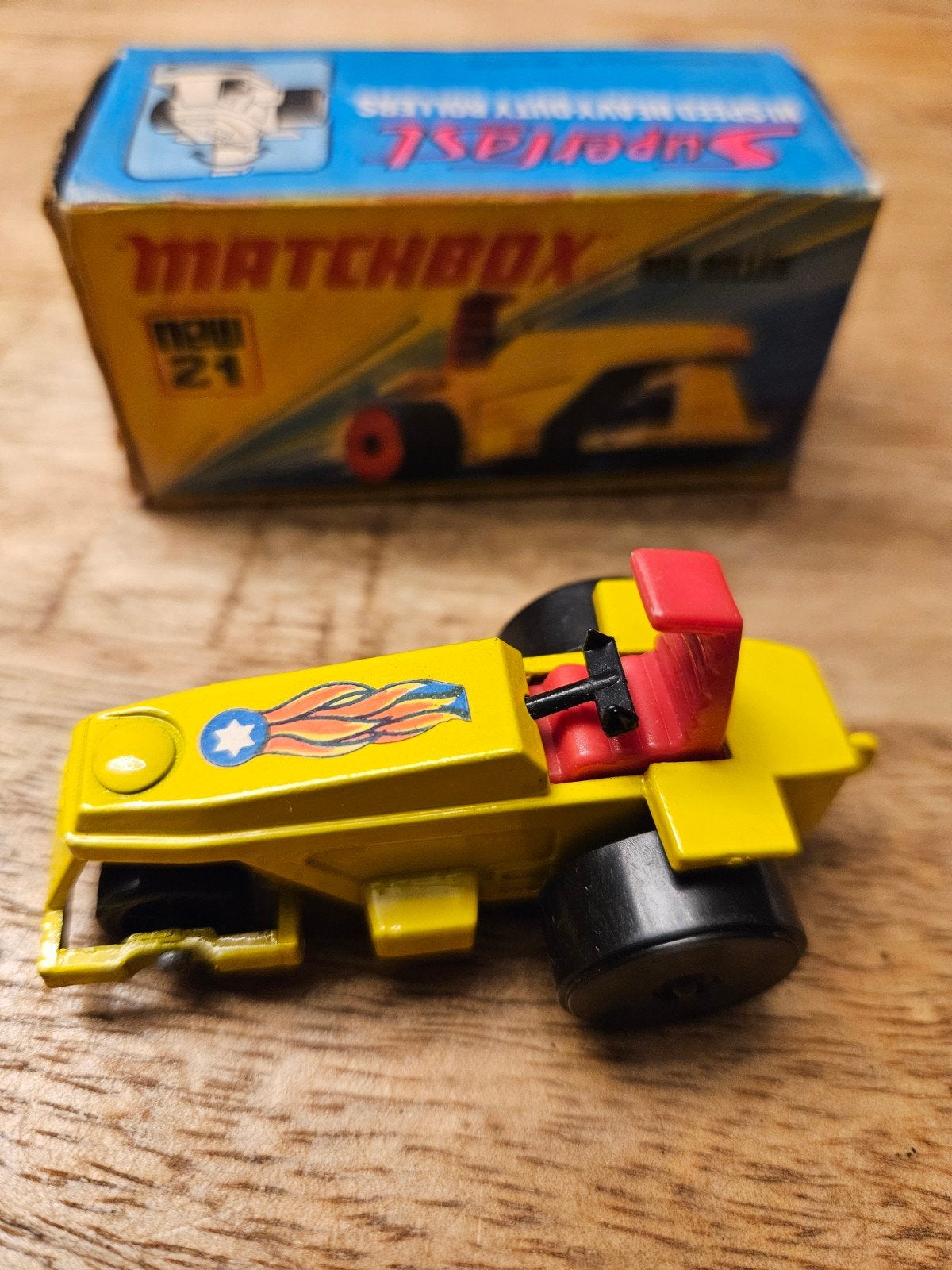 Rouleau à canne Matchbox Superfast n 21., Hobby & Loisirs créatifs, Enlèvement ou Envoi, Comme neuf, Autres types, Matchbox