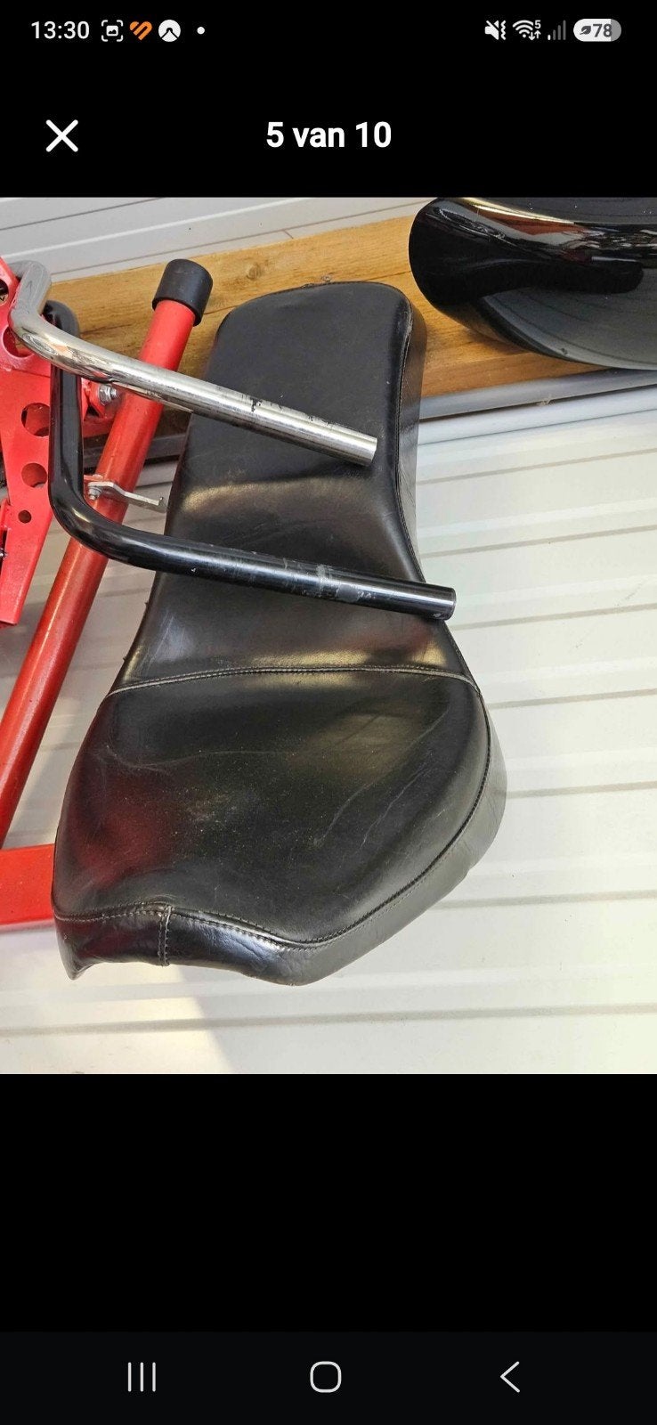Siège double pour Harley Davidson Evolution Softail, Motos, Enlèvement
