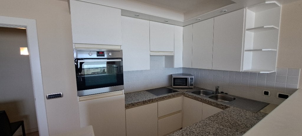 Volledige keuken incl alle toestellen, Ophalen, Gebruikt, U-keuken, Wit