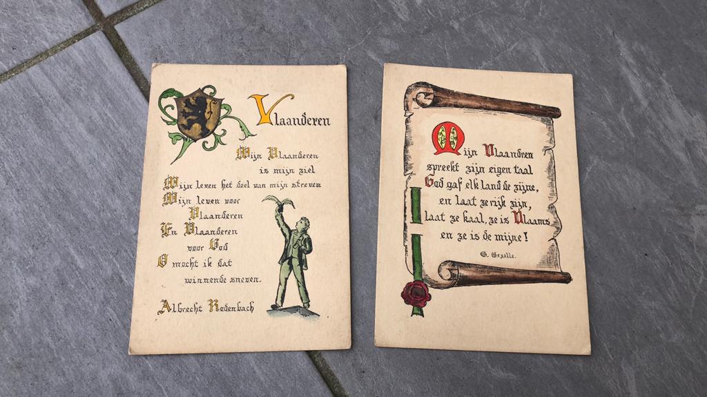 Postkaarten Vlaanderen, Verzamelen, Ophalen of Verzenden, Voor 1920, Cultuur en Media