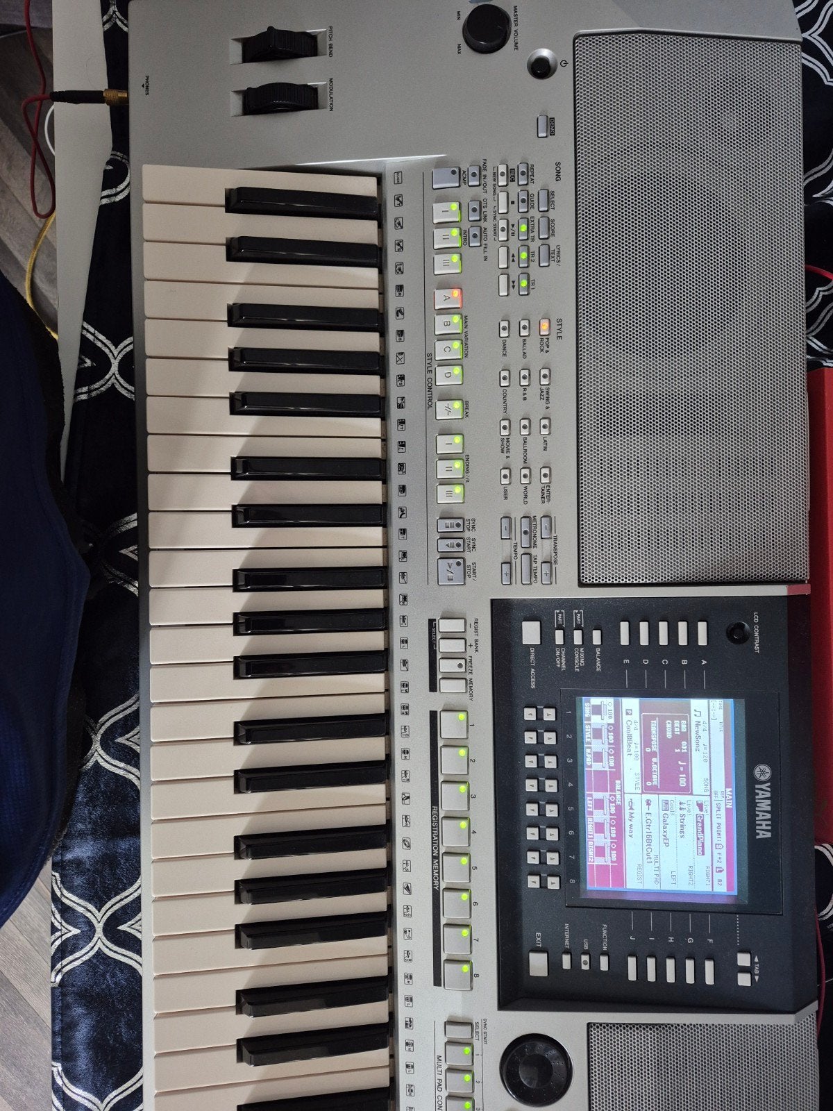 Yamaha psr s710, Muziek en Instrumenten, Keyboards, Ophalen, Yamaha