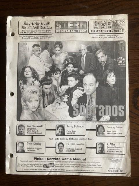 STERN THE SOPRANOS MANUAL, Gebruikt, Stern, Ophalen of Verzenden, Dot-matrix