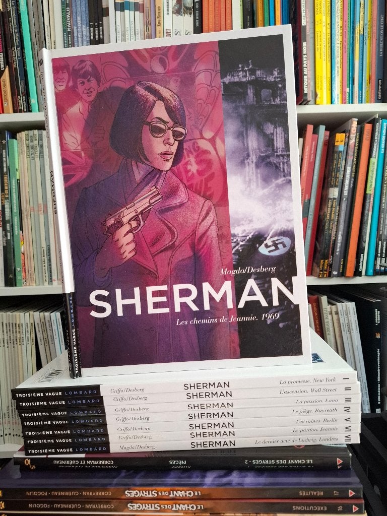 SHERMAN TOMES 1 à 8 SERIE COMPLETE TBE  TOUS EO!, Complete serie of reeks, Ophalen of Verzenden, Zo goed als nieuw