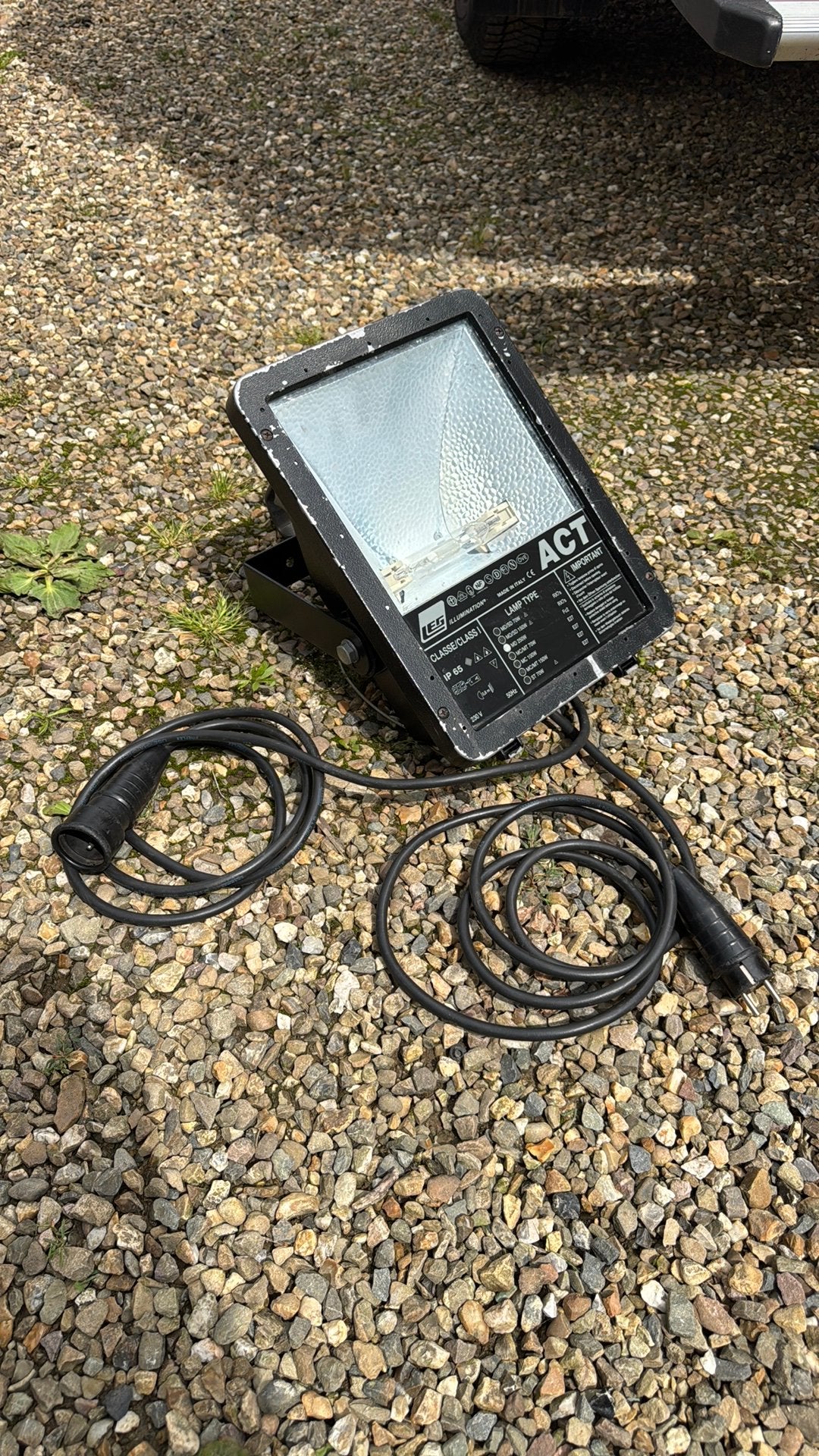 LEG MiG ACT 250w lampen, Enlèvement ou Envoi, Utilisé, Lampe avec luminaire