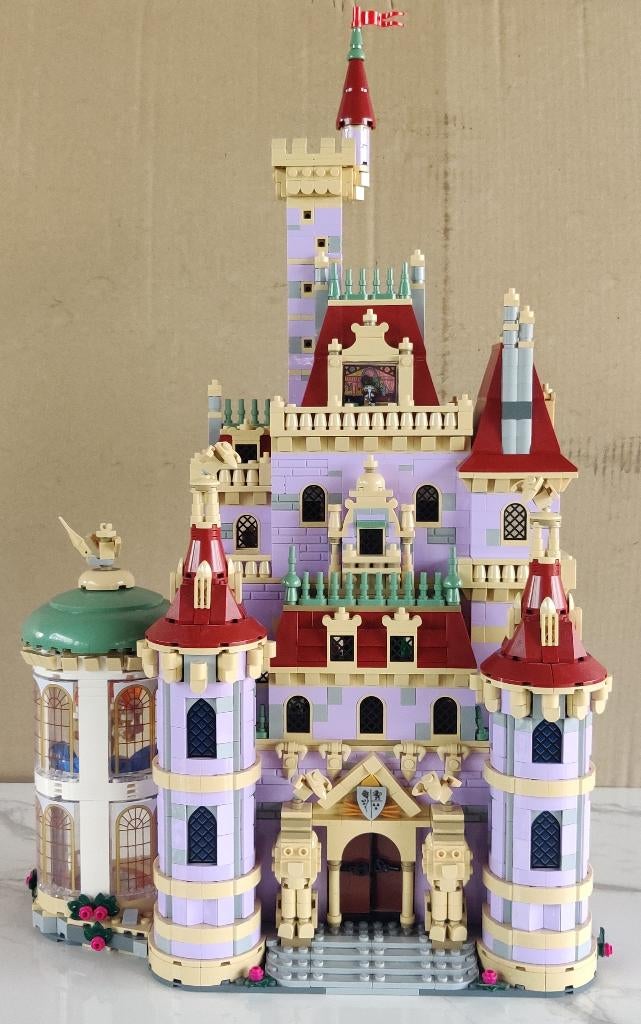 43263 LEGO Disney - Le château de La Belle et La Bête, Ophalen of Verzenden, Gebruikt, Complete set, Lego