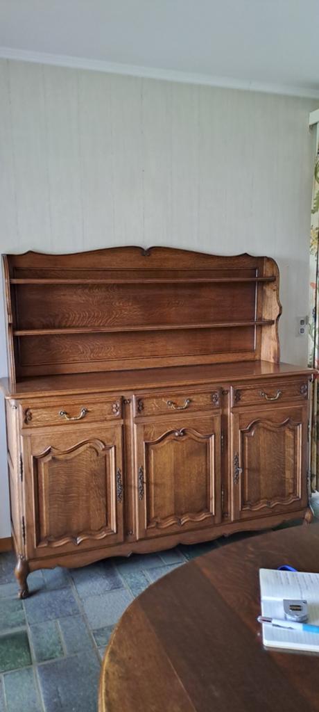 Donker eikenhouten dressoir in zeer goede staat., Huis en Inrichting, Ophalen