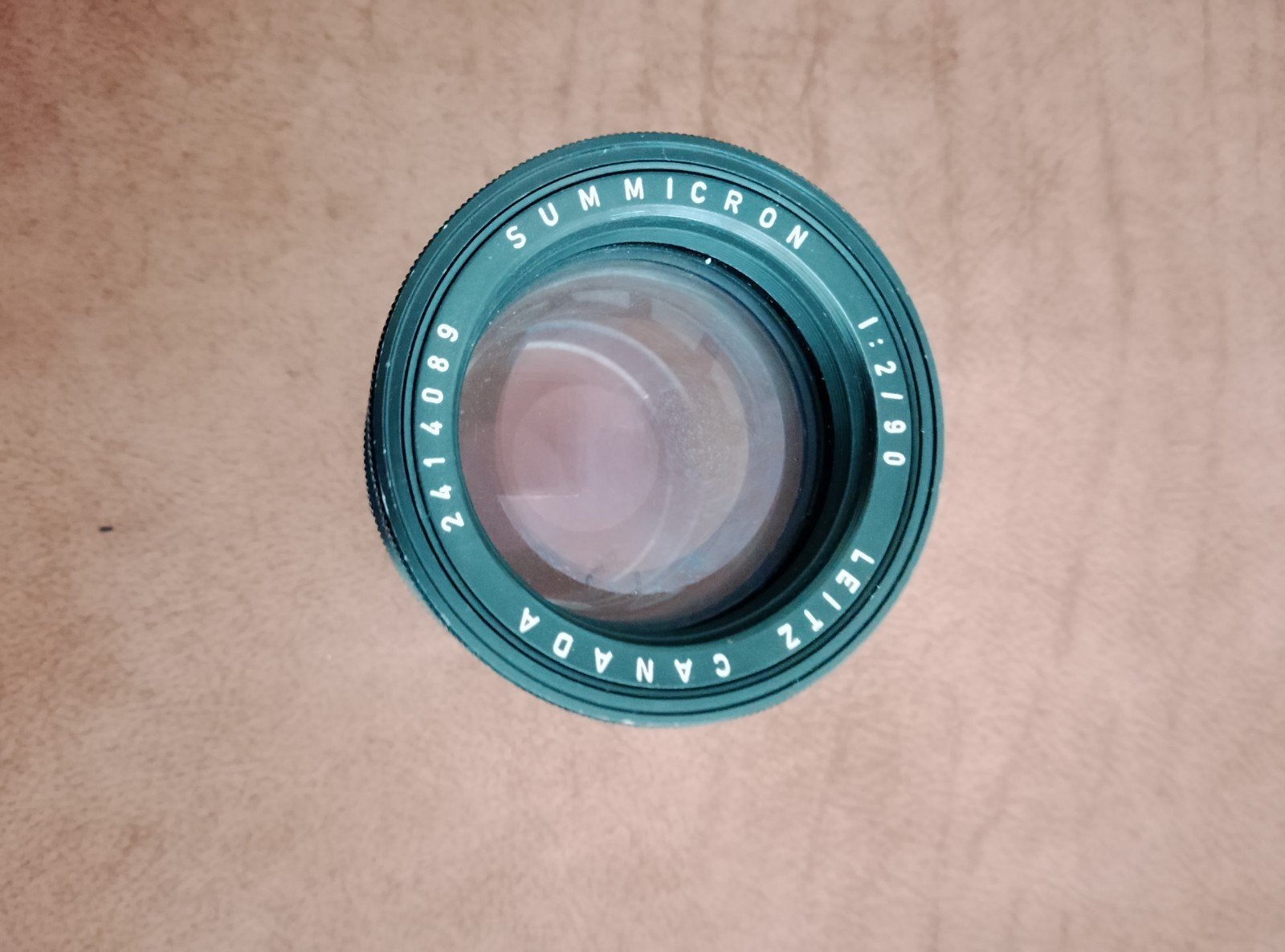 Leica 90mm f/2 Summicron-M, en très bon état, TV, Hi-fi & Vidéo, Enlèvement ou Envoi, Téléobjectif, Comme neuf, Leica