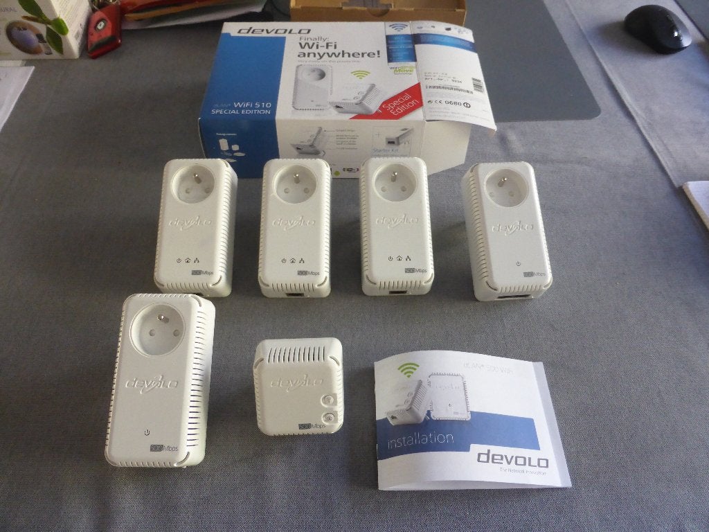 Ensemble de Devolo 500 Mbps, Informatique & Logiciels, Enlèvement, Utilisé, Devolo