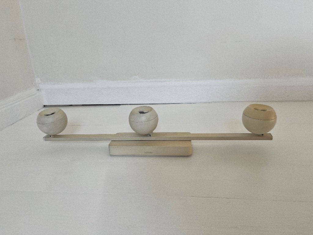 Philips Verlichtingsarmatuur LED 3 spots, Ophalen, Gebruikt, Metaal