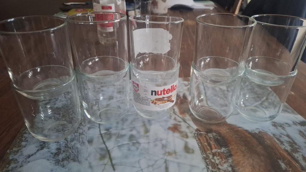 Glazen gratis, Ophalen