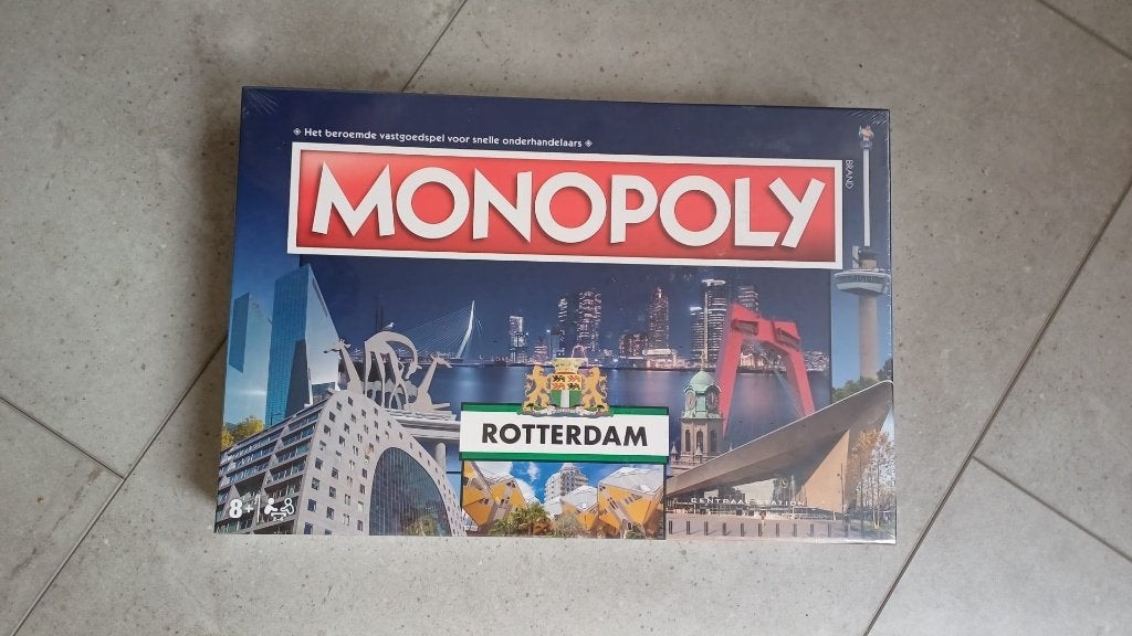 jeu de plateau Seal Monopoly Rotterdam Monopoly 3e édition, 1 ou 2 joueurs, Enlèvement ou Envoi, Neuf, Monopoly