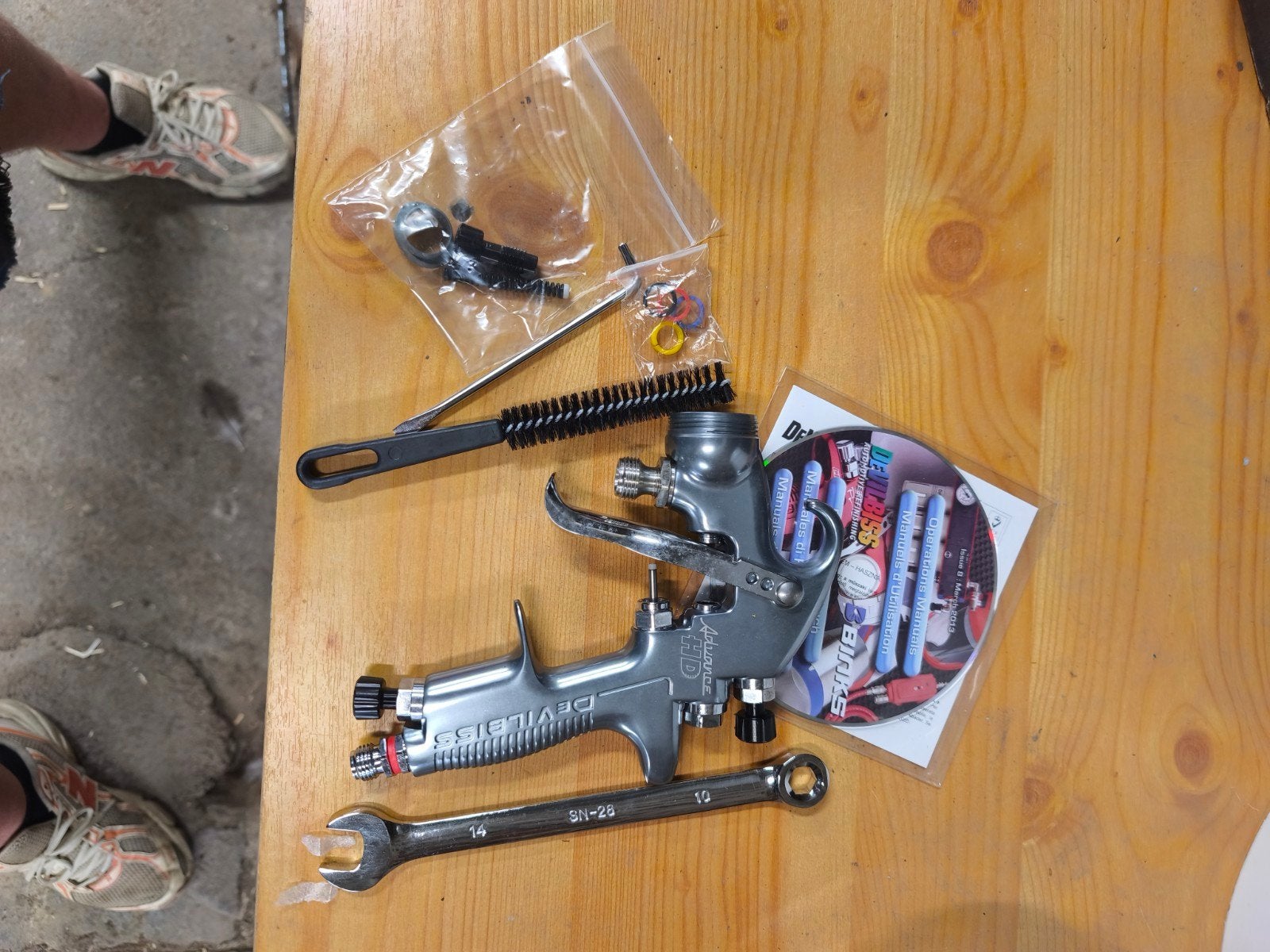 Pistolet à peinture neuf jamais utilisé, Enlèvement ou Envoi