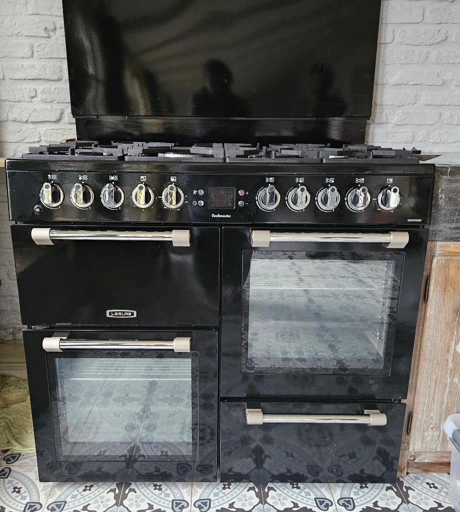 Combi fornuis cooker, Ophalen, Gebruikt, 60 cm of meer, Vrijstaand