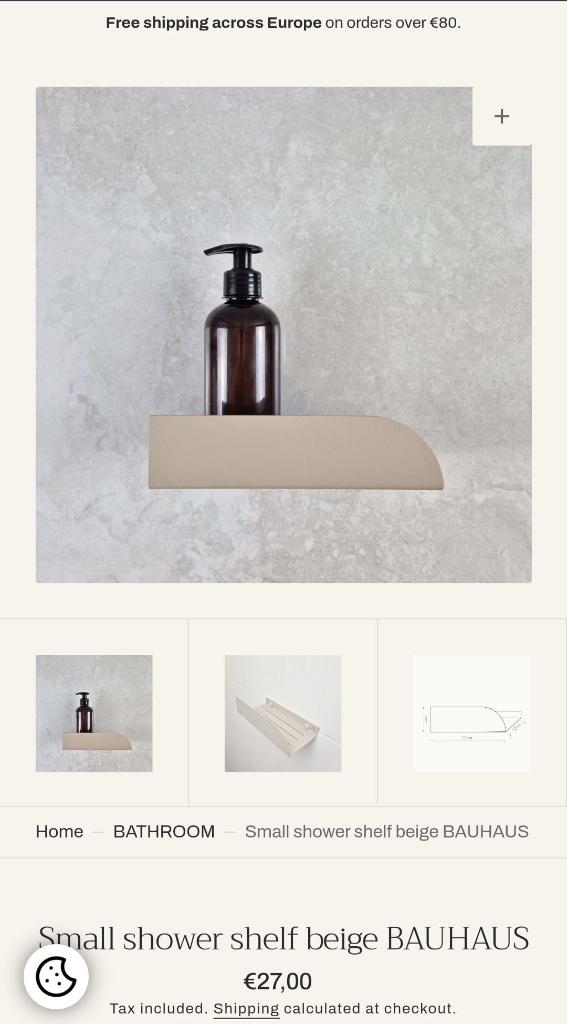 Etagère de douche neuve NAMUOS, Enlèvement, Neuf, Douche