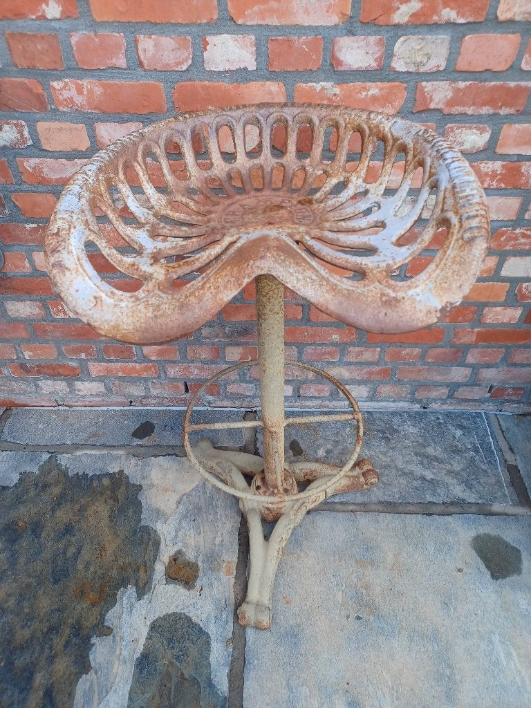 2prachtige gietijzeren krukken, Tuin en Terras, Ophalen, Gebruikt, Metaal
