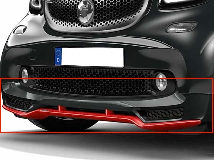 Aileron avant d'origine Smart BRABUS 453 "NOS"A453 8809 701, Autos : Pièces & Accessoires, Neuf, Pare-chocs, Enlèvement, Avant