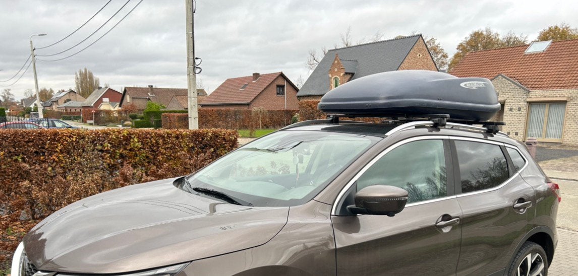 Dakkoffer te huur 425L, Auto diversen, Dakdragers, Zo goed als nieuw, Ophalen