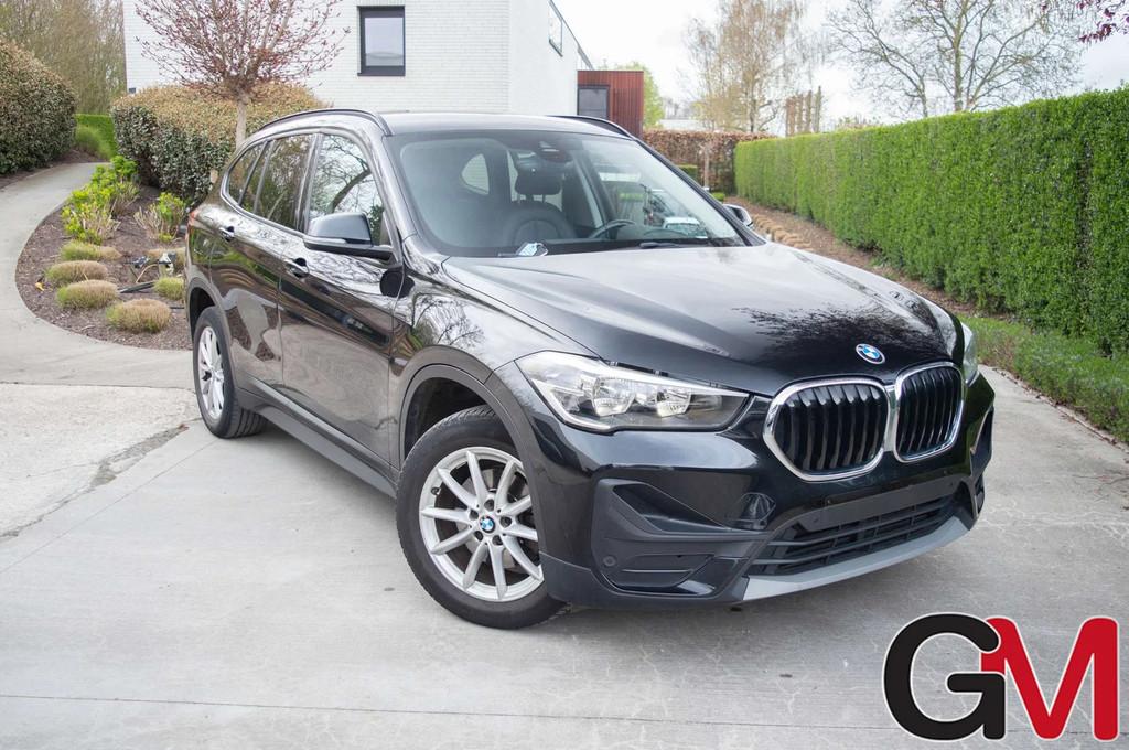 BMW X1 X1 1.5iA sDrive18 OPF (EU6AP) (bj 2021, automaat), Gebruikt, Euro 6, Zwart, Leder