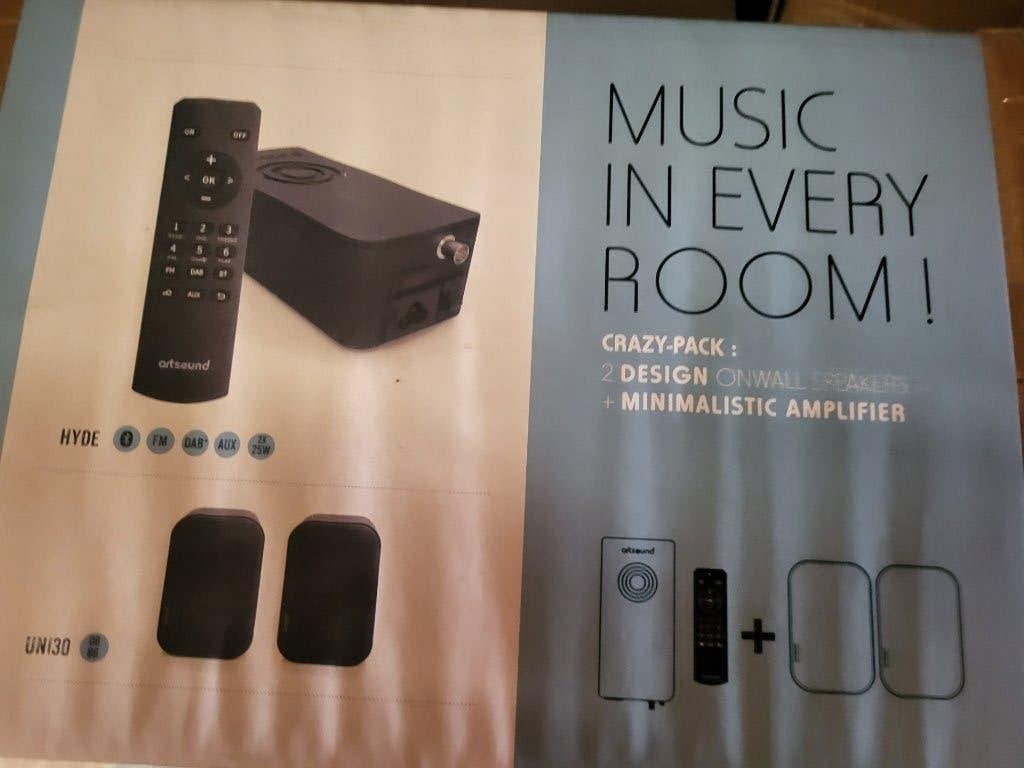LUIDSPREKERSET ART SOUND  UNI 30, Neuf, Autres marques, Moins de 60 watts, Kit d'enceintes