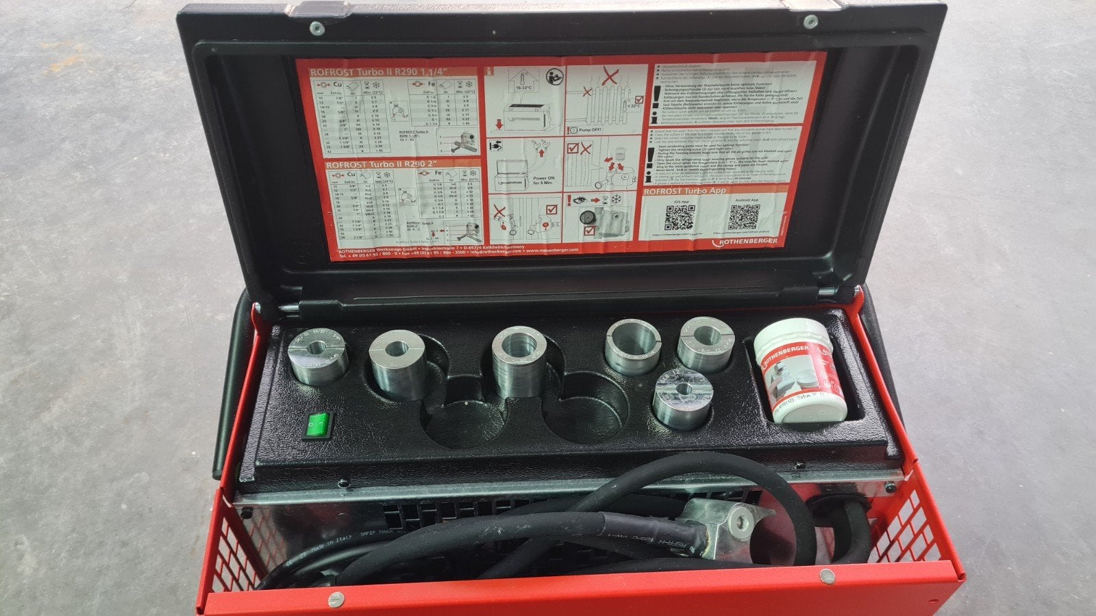 Rothenberger rofrost turbo 1" 1/4 ZGAN, Doe-het-zelf en Bouw, Ophalen of Verzenden, Rothenberger, ., Duitsland