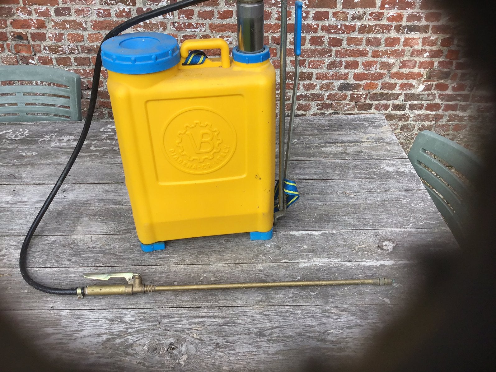 Professionele drukrugsproeier  PIADENA VOLPI, Ophalen, Zo goed als nieuw