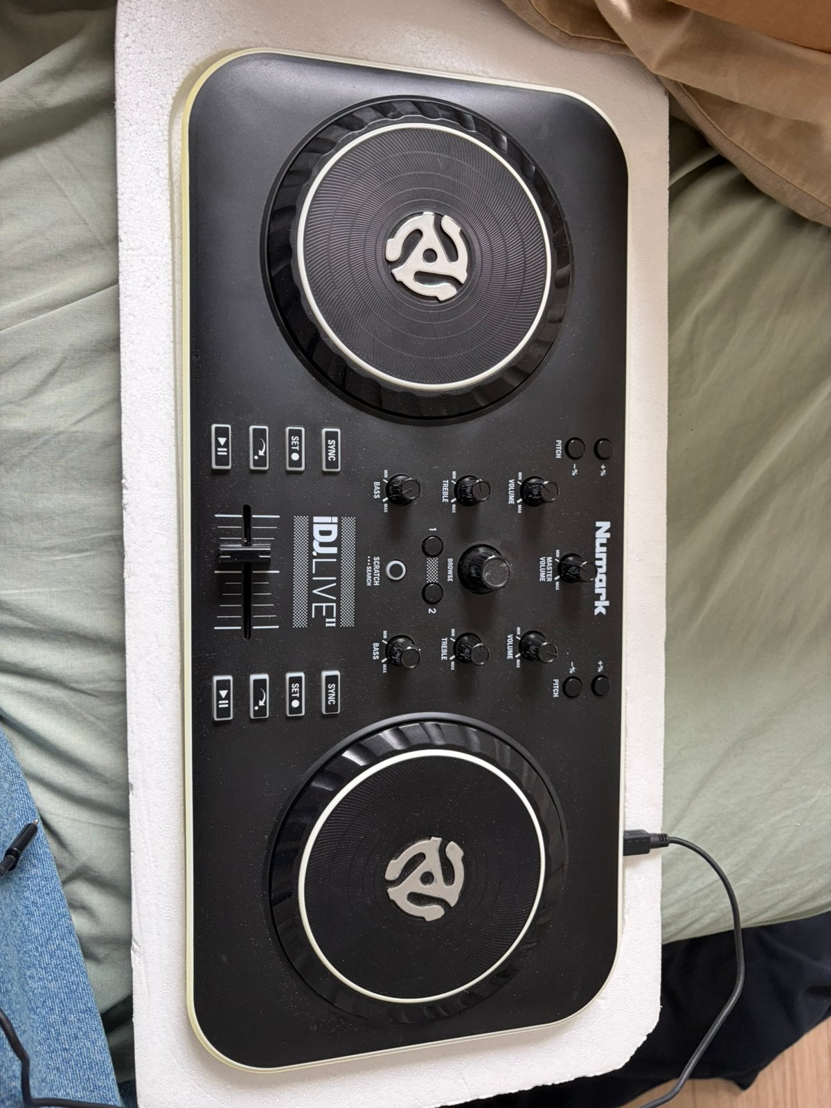 Numark iDJ Live DJ Controller – Lightning iPhone/iPad, Muziek en Instrumenten, Ophalen, Zo goed als nieuw, Numark