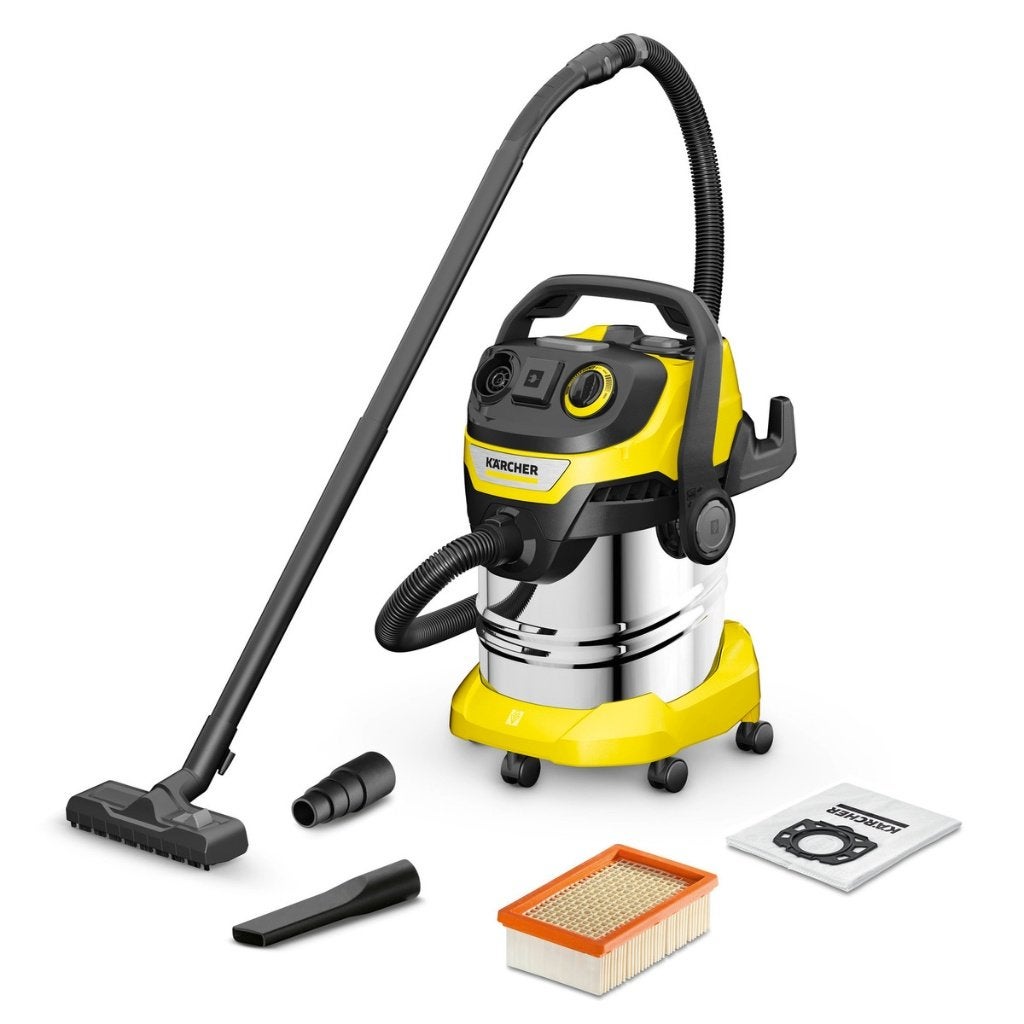 KARCHER NAT-EN DROOGZUIGER WD 5 P S V-25/5/2, Electroménager, Aspirateurs, Comme neuf, Aspirateur d'eau, Kärcher, Moins de 1 200 watts