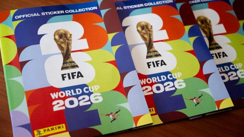 Autocollants Panini Coupe du monde 2026, Envoi, Neuf, Plusieurs autocollants