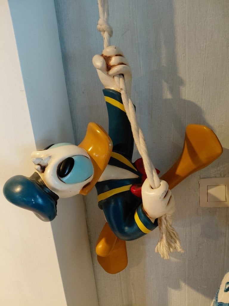 Origineel Groot 58cm - Donald Duck  - © DISNEY Vintage, Verzamelen, Ophalen of Verzenden, Donald Duck, Gebruikt, Beeldje of Figuurtje