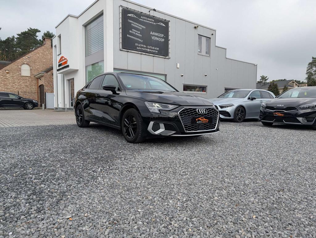Audi A3 Limousine | NAVI/CARPLAY | PARKSENS | DAB | FRONT +, Auto's, Voorwielaandrijving, 4 deurs, Stof, Gebruikt