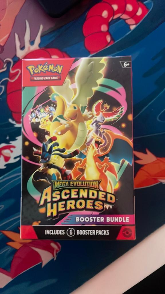 Booster bundle ascended heroes, Hobby en Vrije tijd, Verzamelkaartspellen | Pokémon, Ophalen, Zo goed als nieuw, Booster