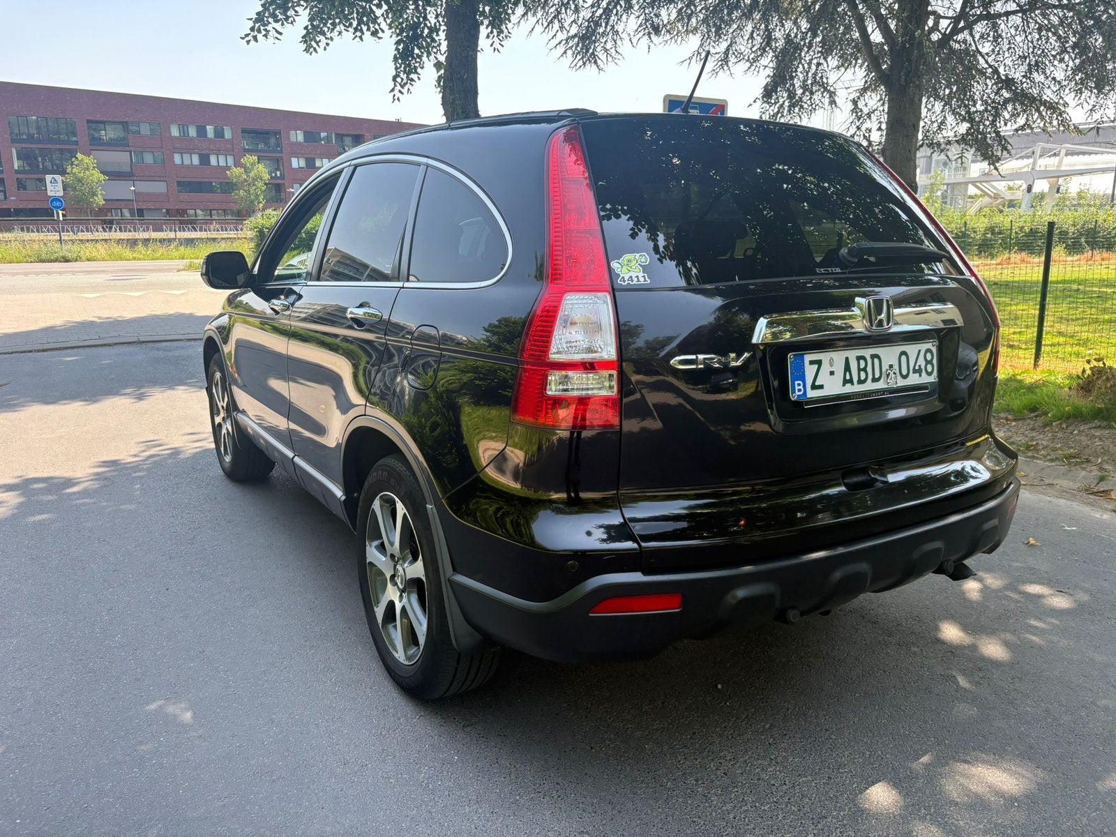 HONDA CR-V | EXCLUSIVE | FULL OPTIONS | PARFAIT ÉTAT |, Monovolume, Zwart, 4 cilinders, Zwart