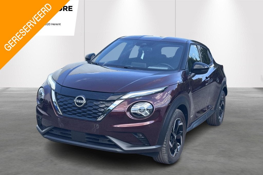 Nissan Juke Hybrid-AUT-Cam-Carplay-Airco-Sensoren, Auto's, Nissan, Stof, 5 zetels, 5 deurs, Hybride Elektrisch/Benzine