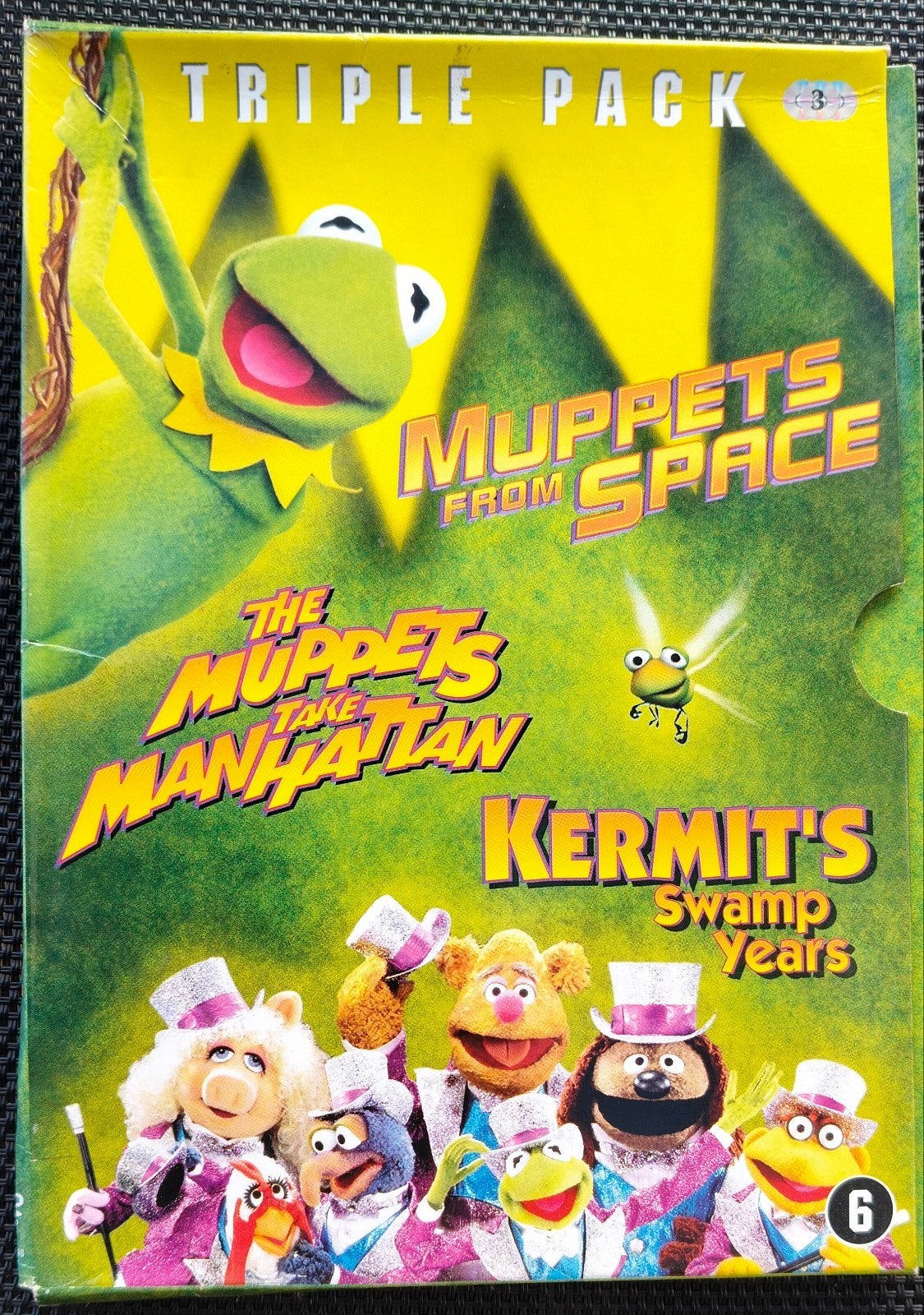 the Muppets triple pack, Ophalen