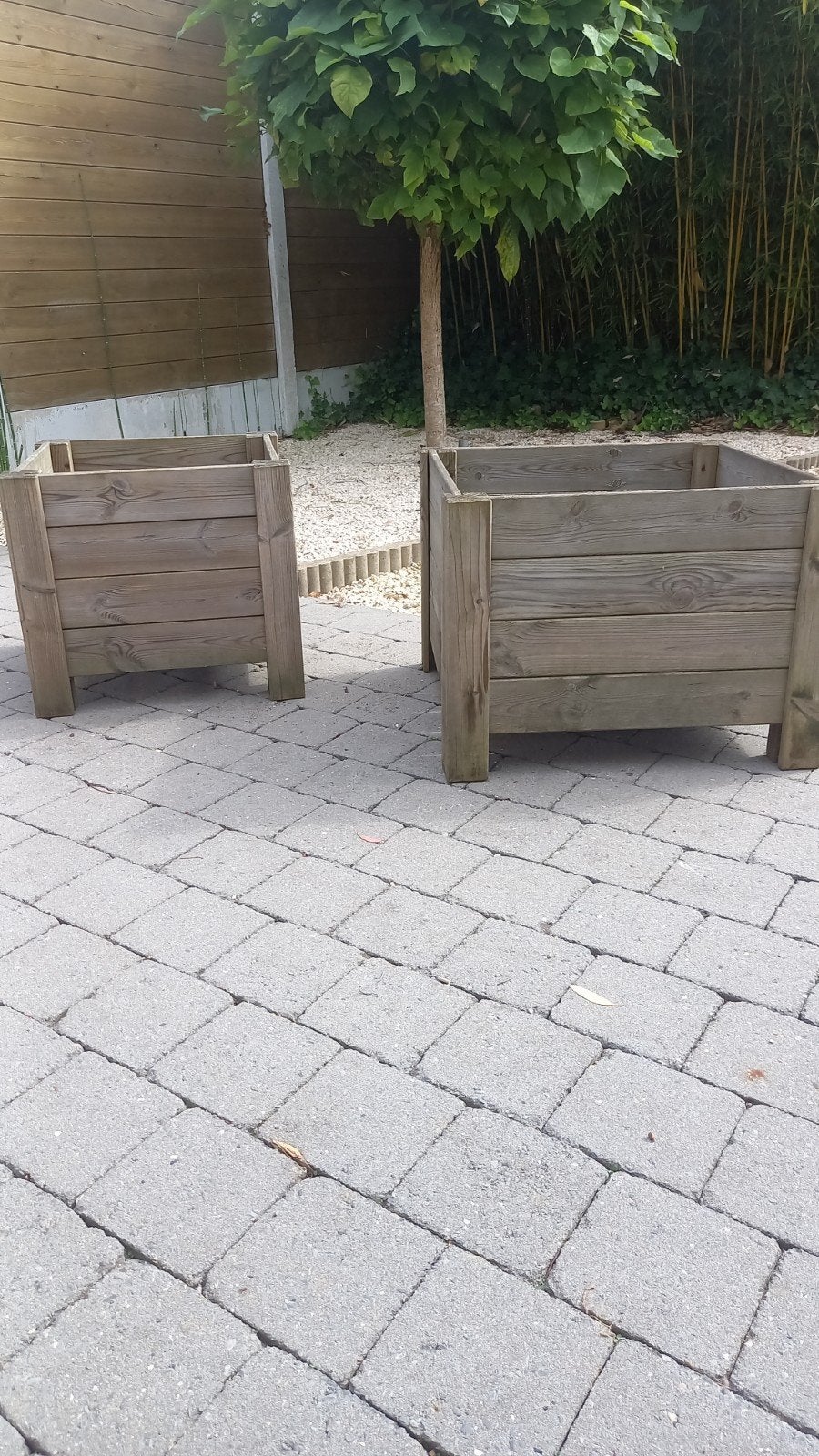 grenen plantenbakken, Jardin & Terrasse, Enlèvement ou Envoi