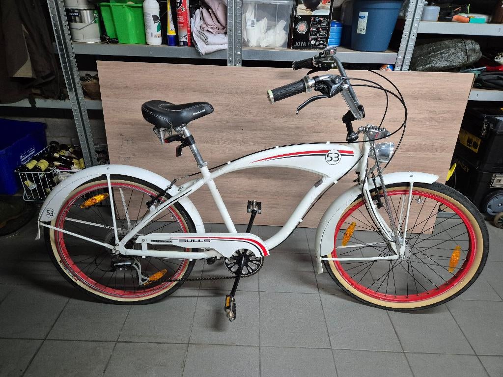 Fiets cruiser Herbie, Vélos & Vélomoteurs, Vélos | Cruisers & Lowriders, Enlèvement, Utilisé, Hommes, Cruiser