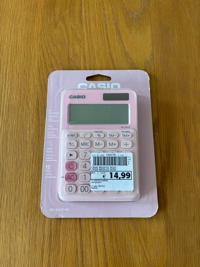 Casio MS-20UC NIEUW roze, Ophalen, Nieuw
