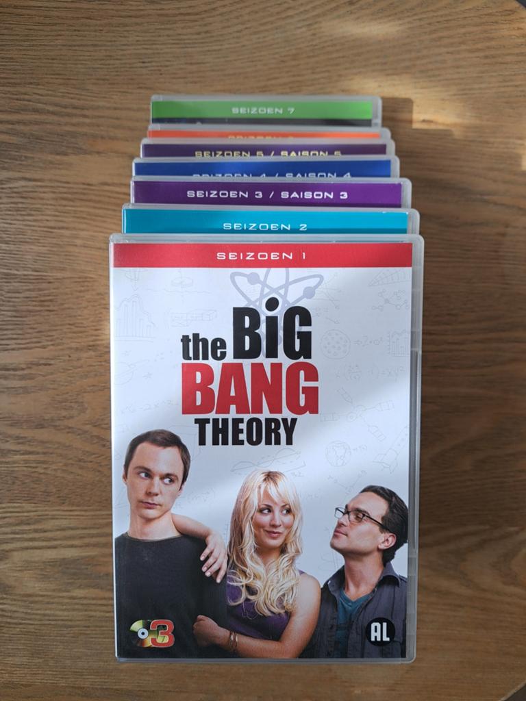 The Big Bang Theory S01-S07 op dvd, Cd's en Dvd's, Ophalen, Gebruikt, Komedie