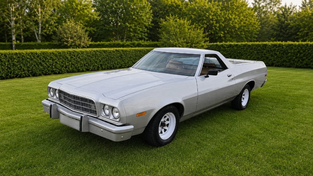 Ford Ranchero Torino V8 1974 pick-up coupé, Auto's, Automaat, Achterwielaandrijving, Leder, Overige carrosserie