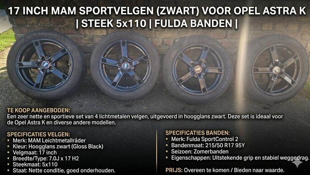 Velgen 5x110, Auto-onderdelen, Ophalen of Verzenden