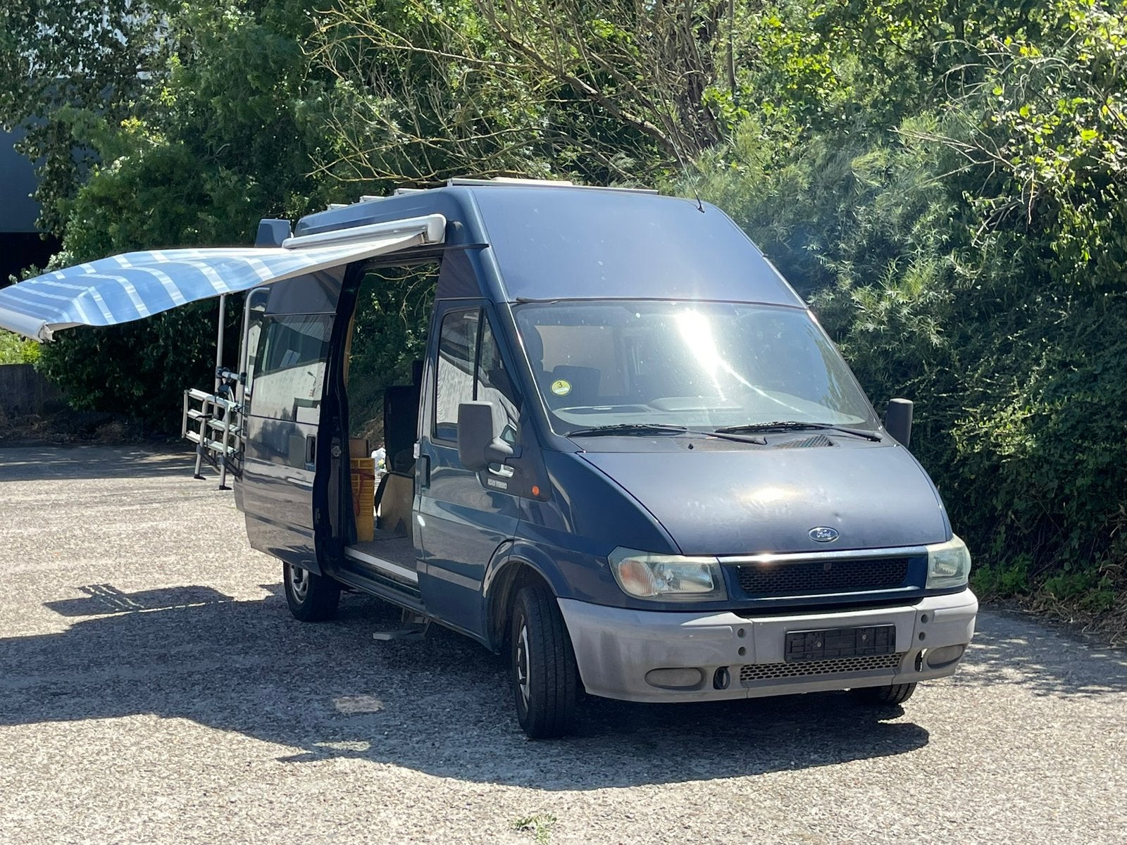 Ford Transit Kampeerwagen – Camper – Start niet, Caravans en Kamperen, Mobilhomes, Particulier, Ford, Luifel, Handgeschakeld